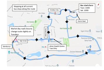 Launch of new AEWRA Community Bus Service